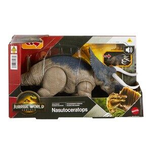 Jurassic World: Rebirth Wild Roar Nasutoceratops Action Figure